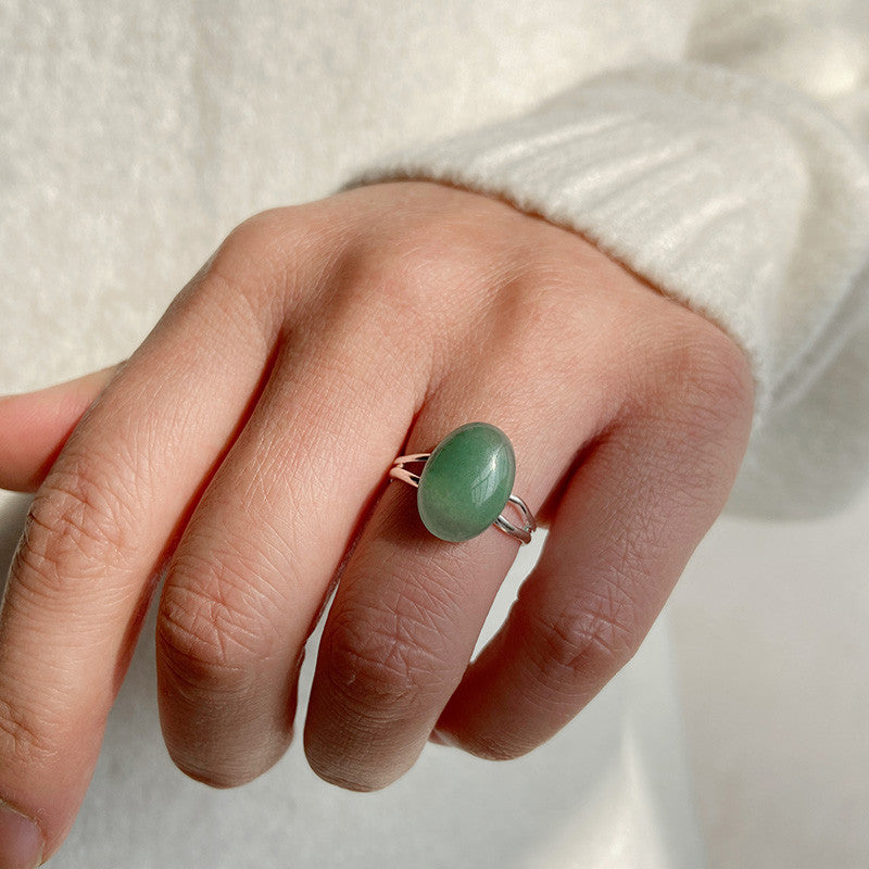 Natural Stone Ring Shanali Jewelry
