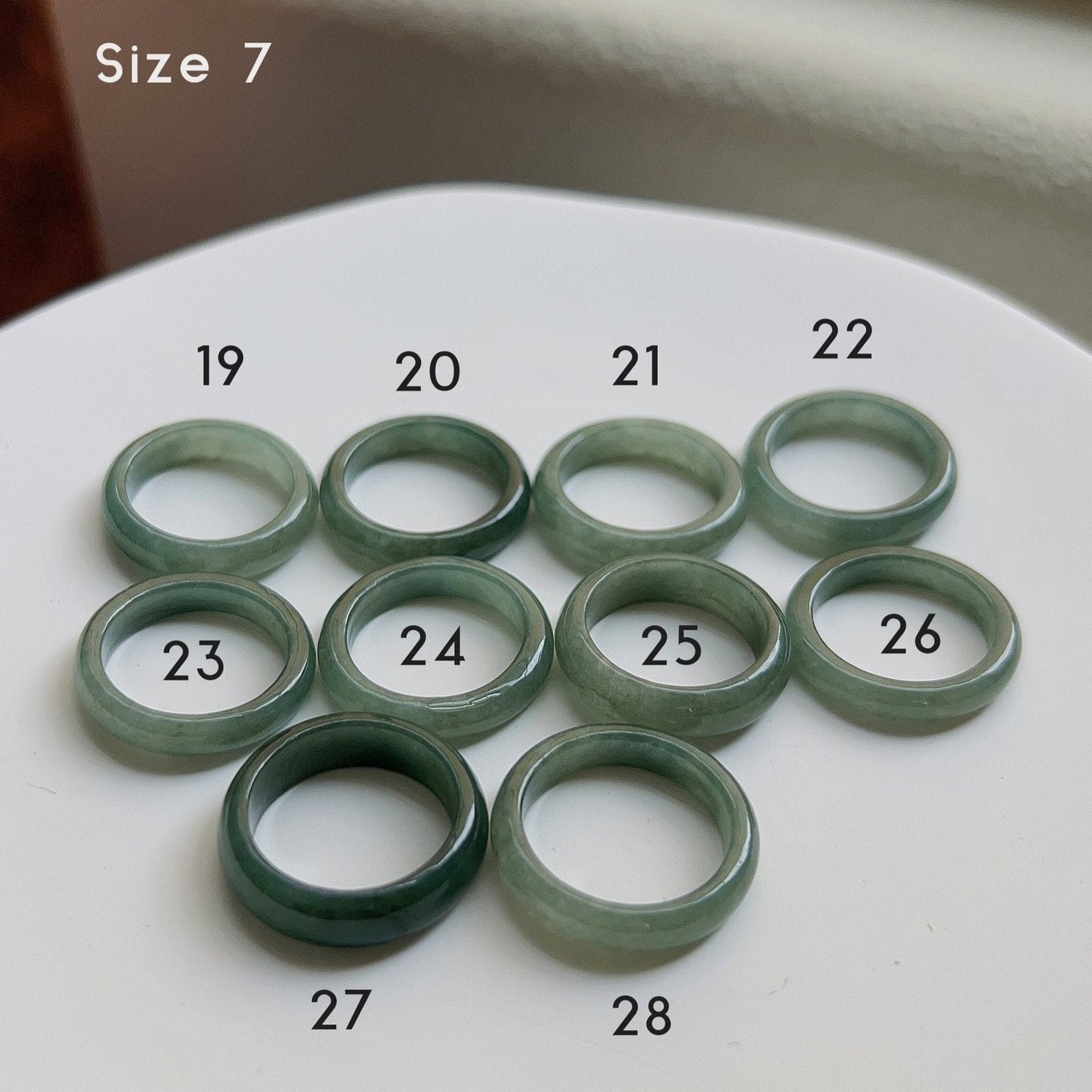 Genuine Burmese Jadeite Ring, Thick Green Jade Ring, Dark Green Jadeite Band, Myanmar Jadeite Ring, Burma Jade Ring, Textured Jadeite Band