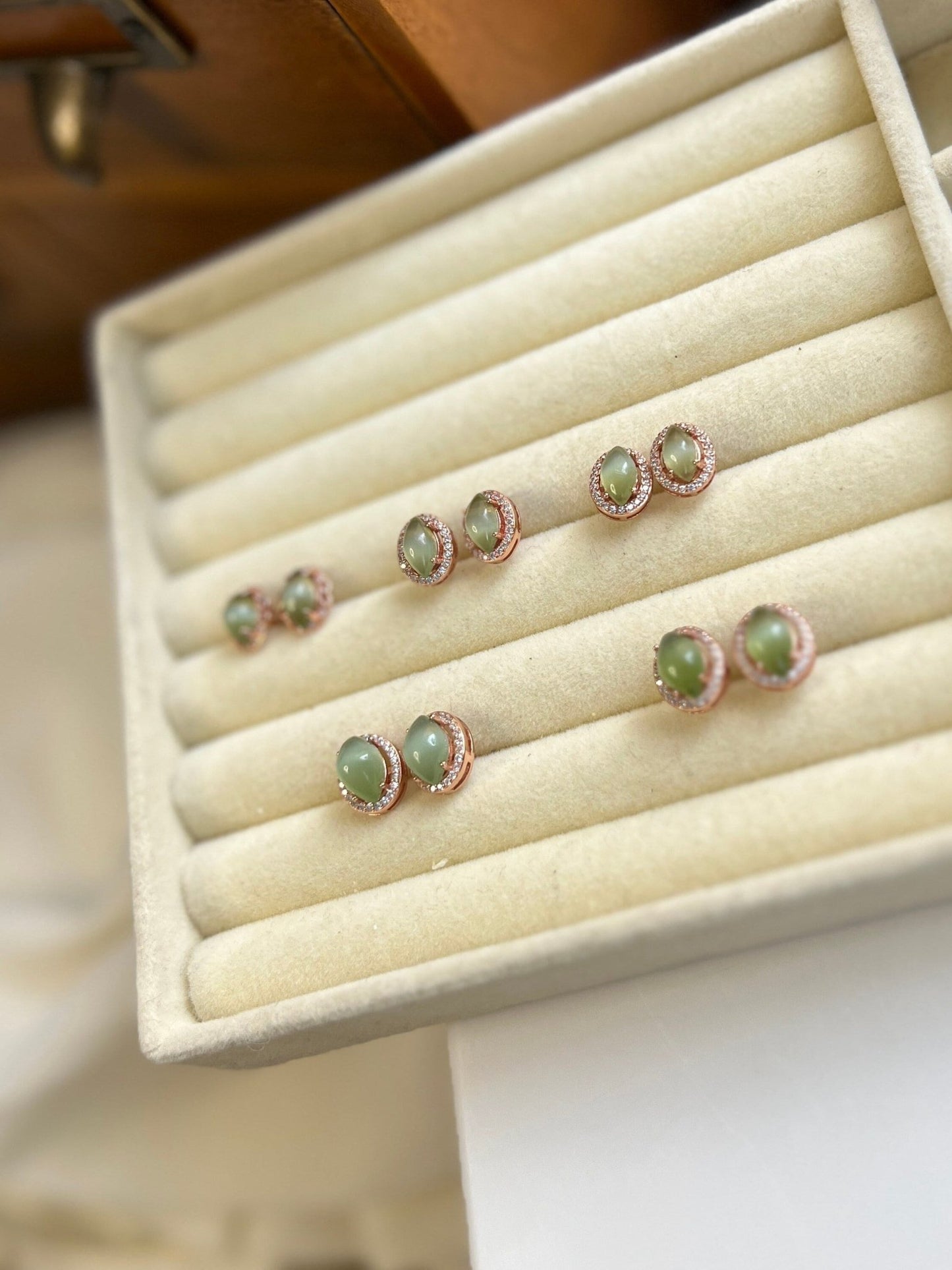 Natural Jade Earrings, Hetian Jade Earrings, S925 Sterling Silver Earrings, Big Oval Jade Earrings, Green Large Jade Earrings, Stud Earrings