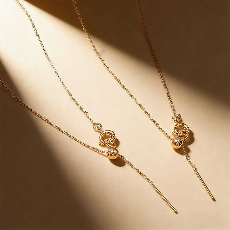 Dainty Minimal 14K Gold Filled Chain Necklace