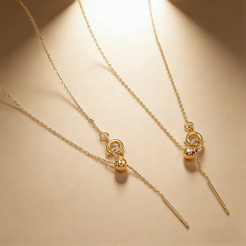 Dainty Minimal 14K Gold Filled Chain Necklace