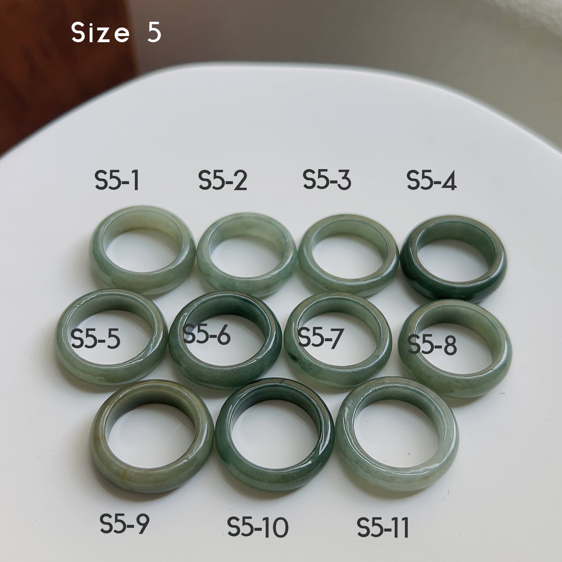 Genuine Burmese Jadeite Ring, Dark Green Jadeite Band, Textured Myanmar