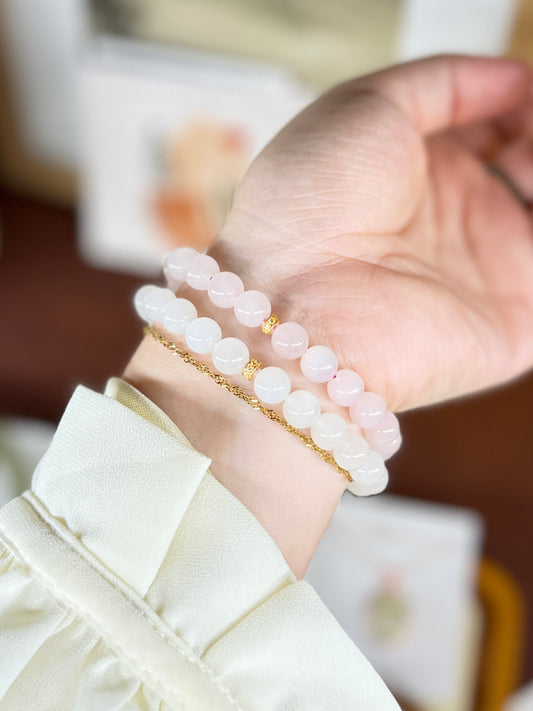 High Quality Natural Jade Bracelet with 18k Gold