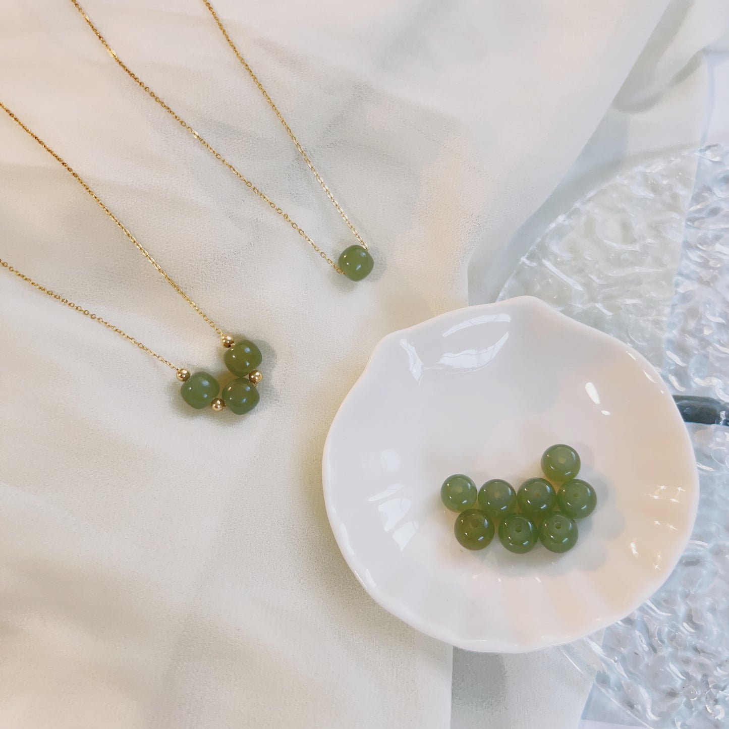 MinimalistNaturalHetianJadeNecklace_OnesingleJadeBeadDaintyChoker_DaintyJadeNecklace_NephriteNecklace_3JadeBeadsNecklace25