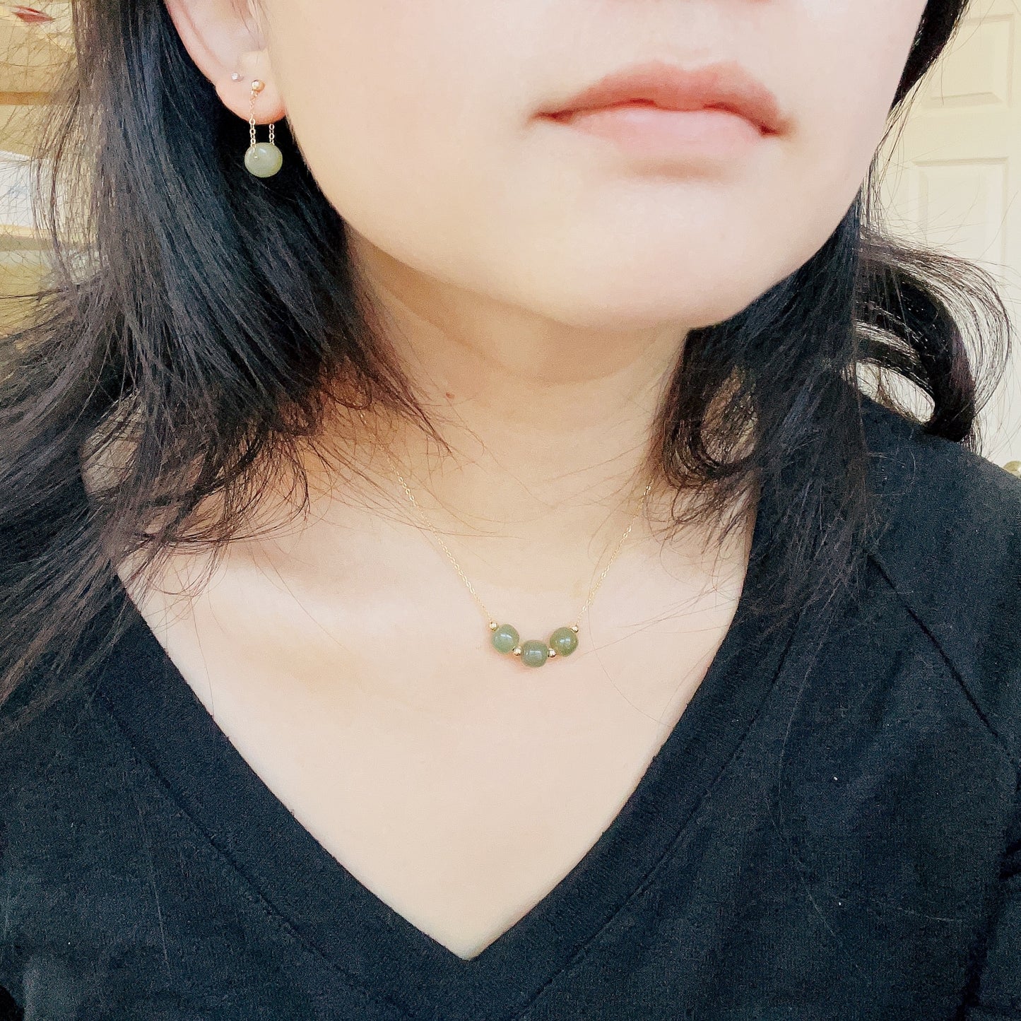 MinimalistNaturalHetianJadeNecklace_OnesingleJadeBeadDaintyChoker_DaintyJadeNecklace_NephriteNecklace_3JadeBeadsNecklace25