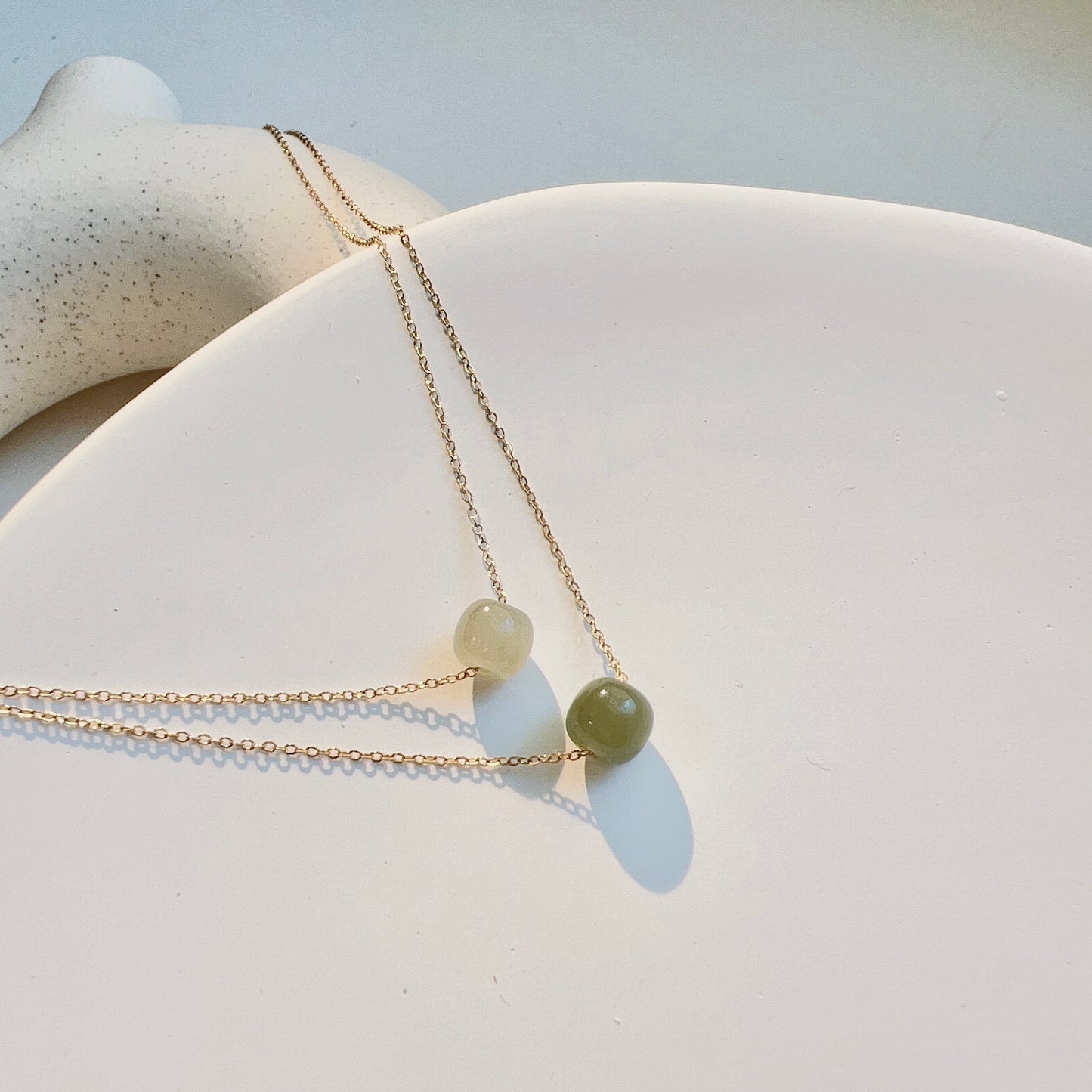 MinimalistNaturalHetianJadeNecklace_OnesingleJadeBeadDaintyChoker_DaintyJadeNecklace_NephriteNecklace_3JadeBeadsNecklace25