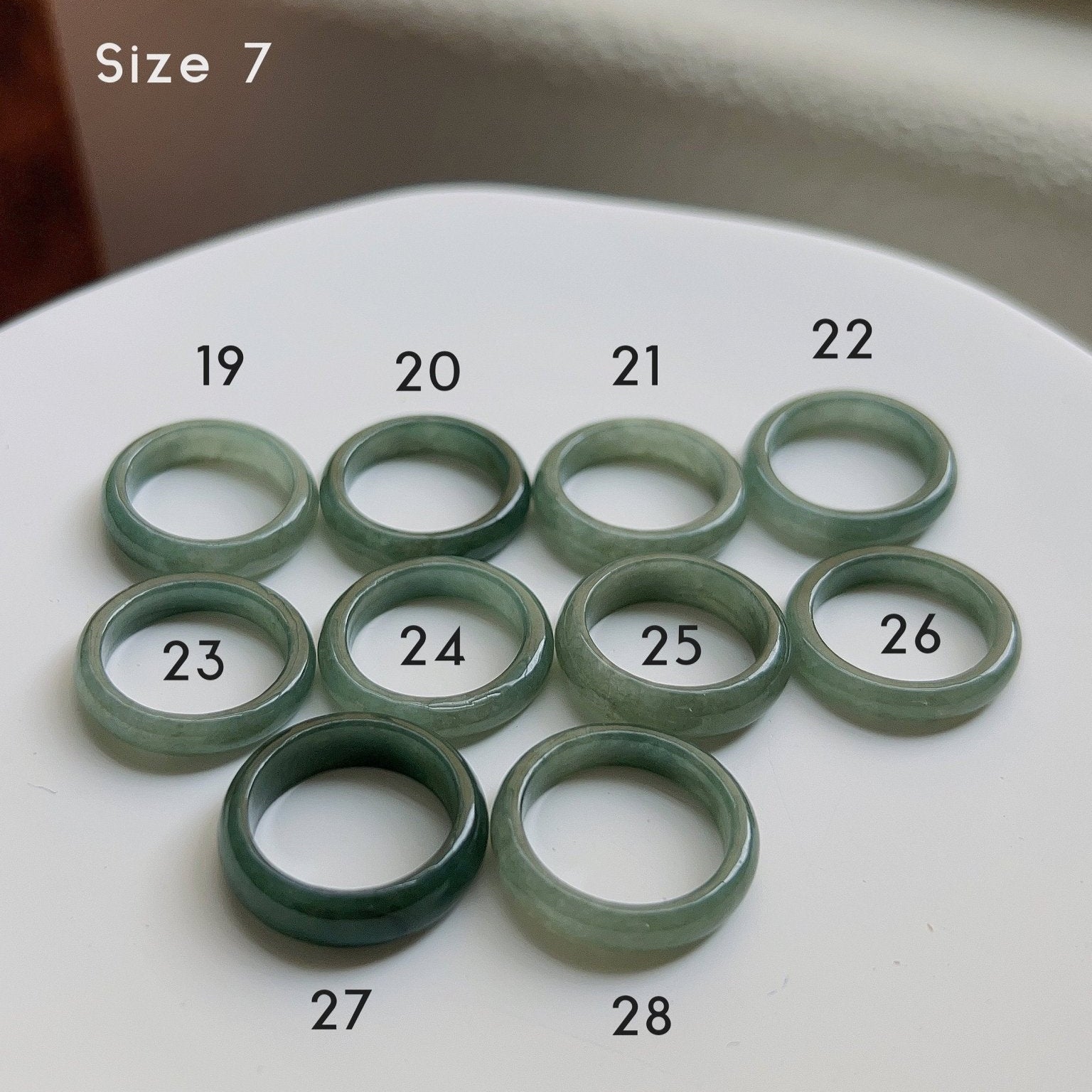 Genuine Burmese Jadeite Ring, Thick Green Jade Ring, Dark Green Jadeite Band, Myanmar Jadeite Ring, Burma Jade Ring, Textured Jadeite Band