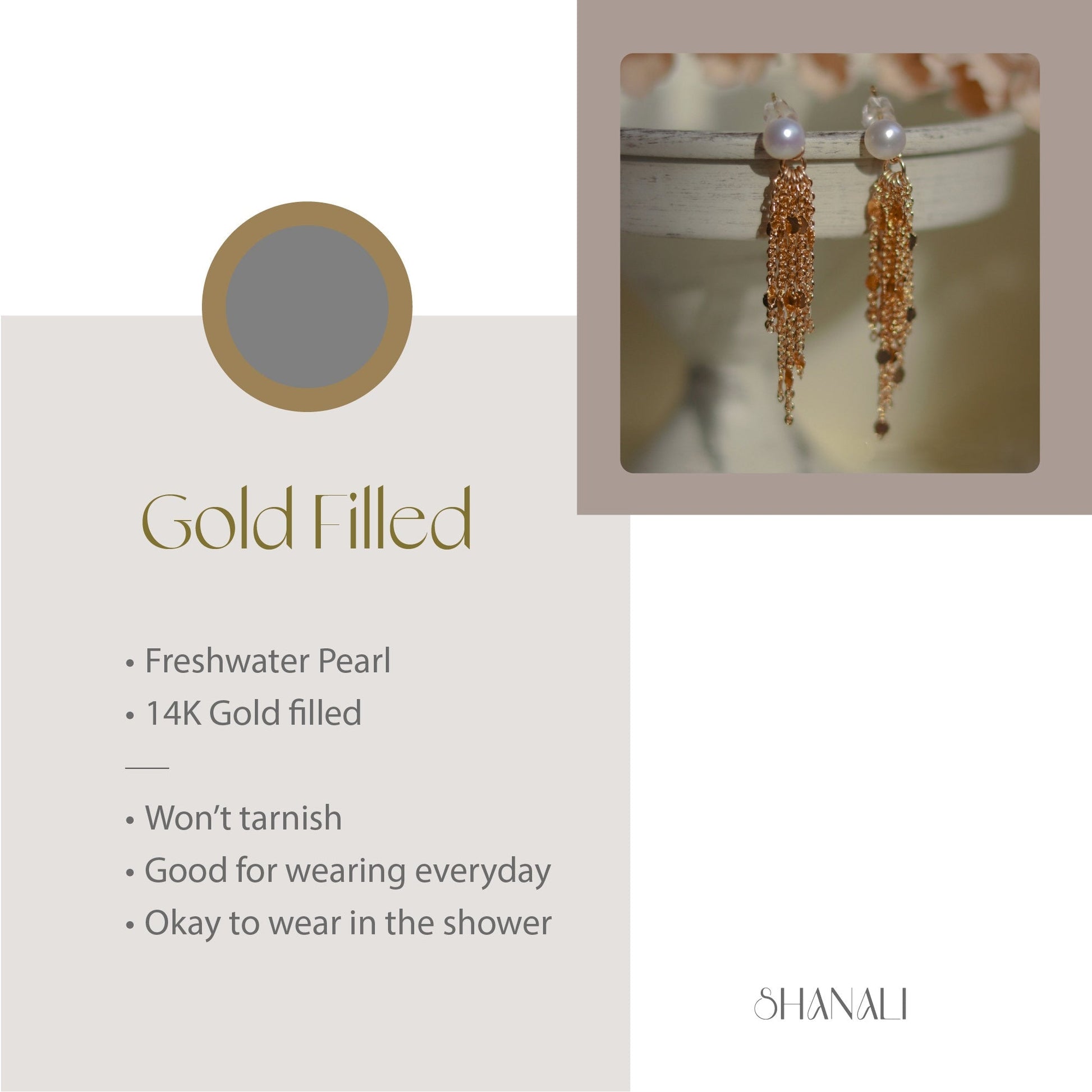 Freshwater Pearl Earrings, Gold Filled Earrings, Natural Pearl Earring, Tassel Earrings, Bridal Earrings, Wedding Earrings, Drop Earrings