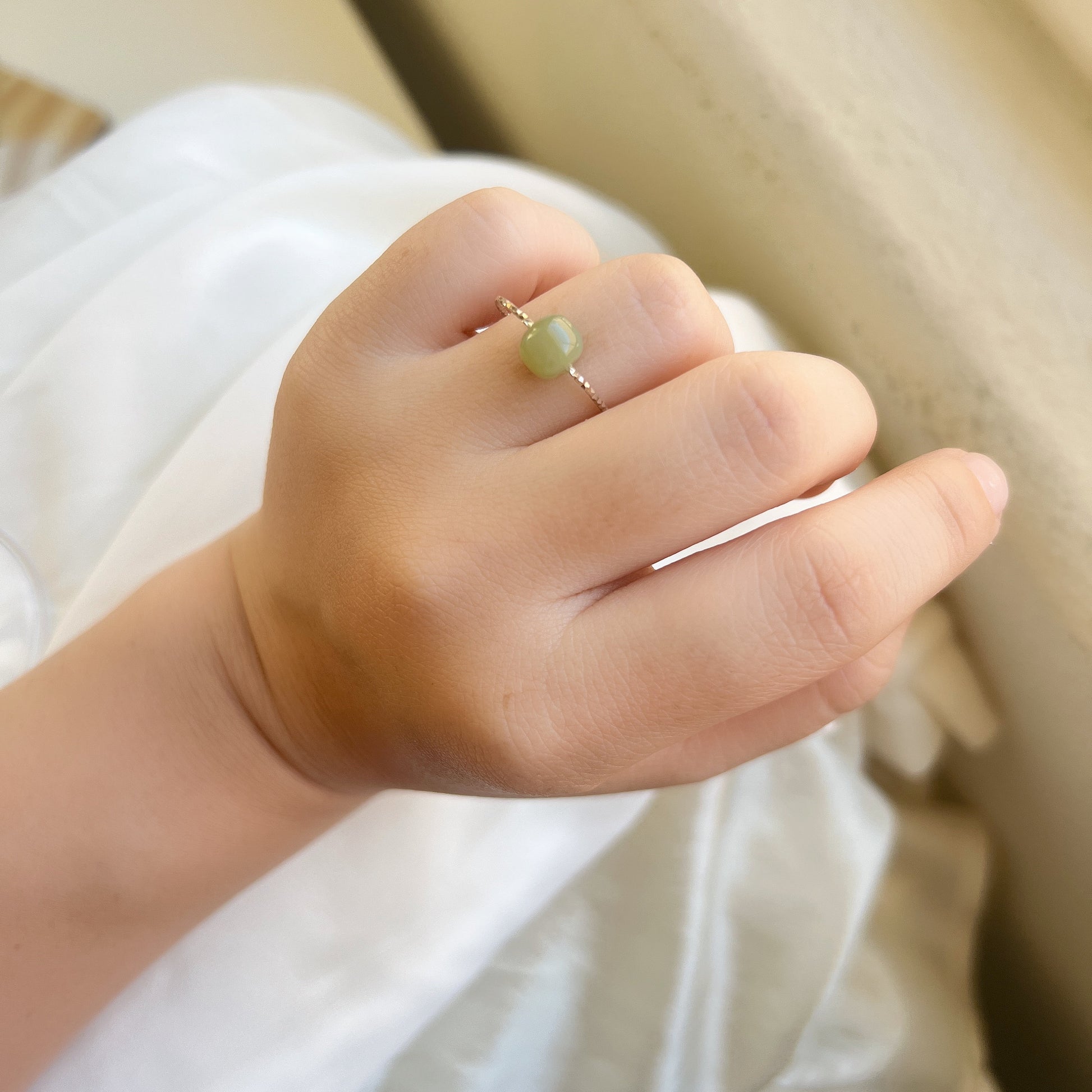 Natural Green Jade Ring, S925 Silver Adjustable Ring, Light Dark Green Jade Ring, Nephrite Stackable Ring, Vintage Dainty Jade Gold Ring