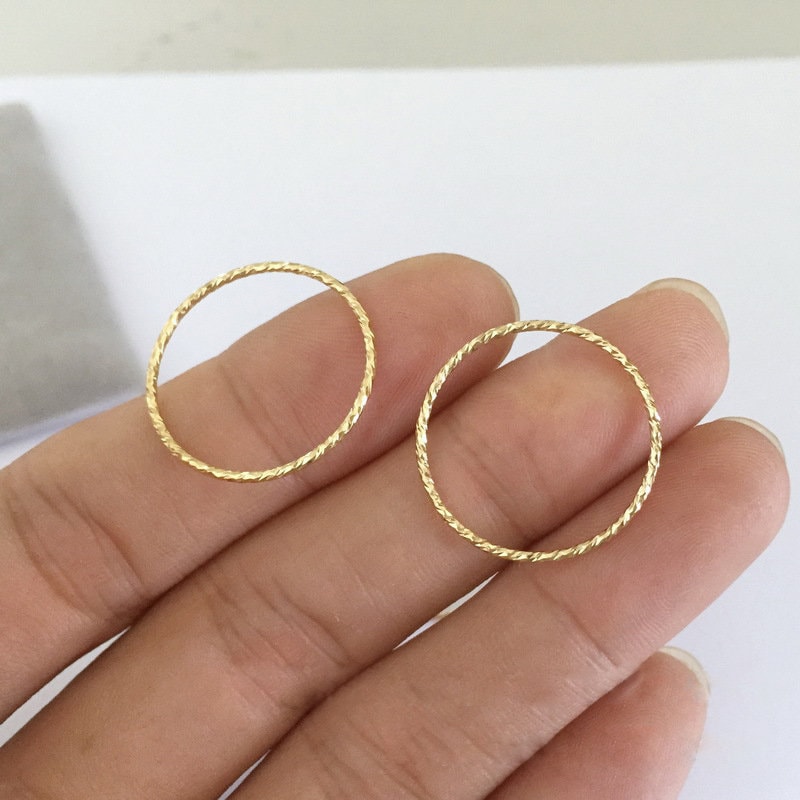 Simple Gold Ring, Texture Gold Ring, Minimal Gold Ring, Gold Filled Ring, Minimalist Ring, Thin Texture Ring, Gold Ring, Stackable Ring