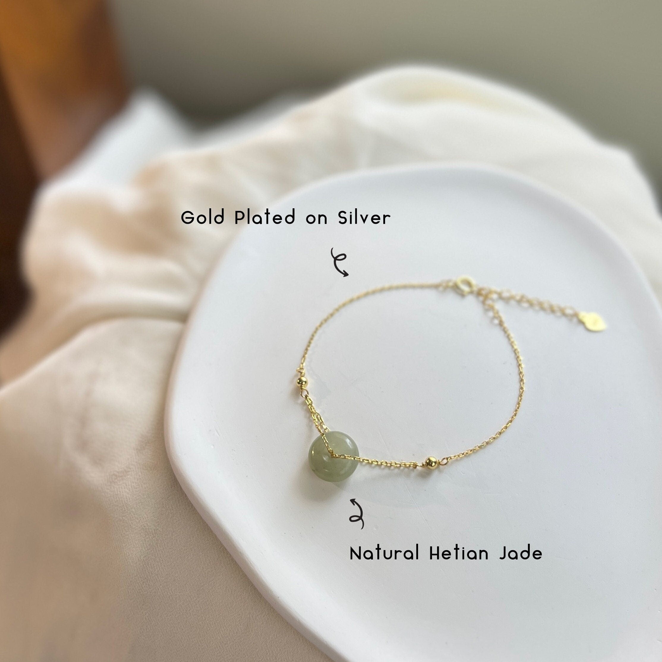 Hetian jade online bracelet