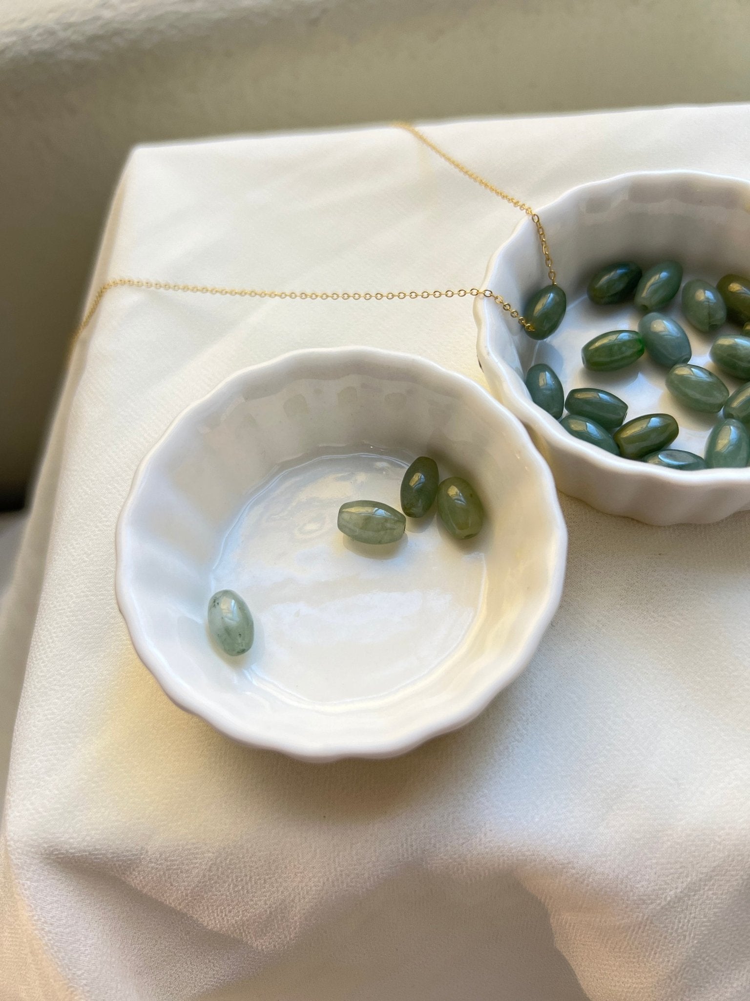 Natural Jadeite Necklace, Dainty Jadeite Choker, Burmese Jade necklace, Myanmar Jade Necklace, Tiny Jadeite Necklace, Gold Filled Chain